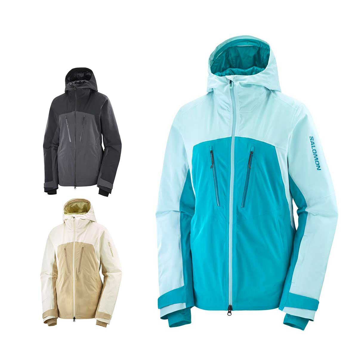 スキーウェア レディース スキージャケット サロモン SALOMON 2024 BRILLIANT JACKET W / LC2143 2023-..