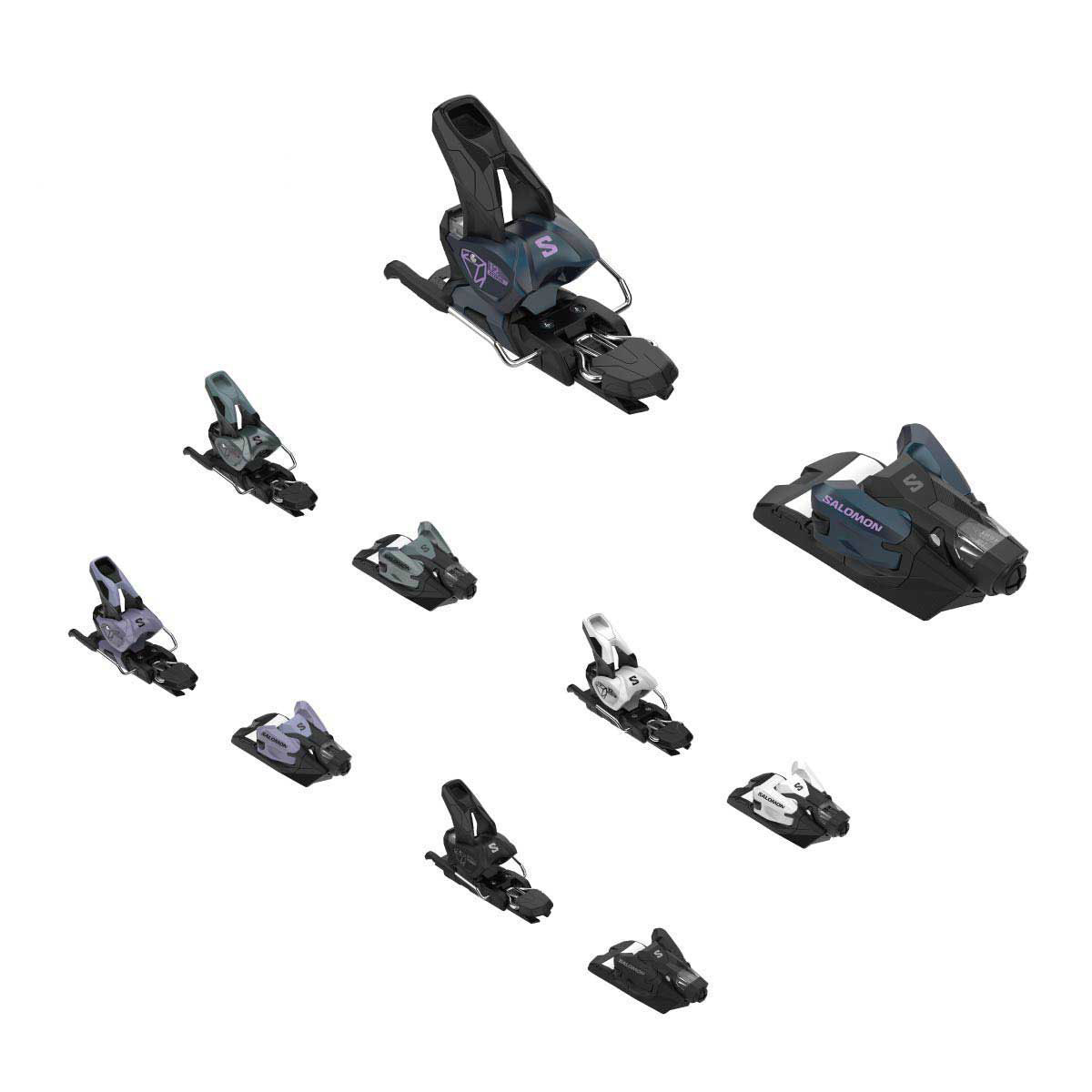 SALOMON サロモン ビンディング■STRIVE 12 GWOil Fluid / Black / Lila / L49286900+TrooperMet/Black/FlameOrange / L47850100+White/Black / L47850000+CosmicSky/Black/Black / L47850200+Black/SilverMet / L47322700+BLAKE SIZE (mm)90/100/115(L47850300+ のみ 90/100)DINSCALE4-12HEIGHT(mm)19.6WEIGHT(g)920,0(1/2pair)NORMAlpine-AdultGripwalk-AdultCONSTRUCTION+Elastic travel,LDN Toe,Extra-wide Toe pedal(>60mm)Automatic wings&toe adjustmentスキーの性能を最大限発揮できる全く新しいオールマウンテンビンディングSTRIVEのDIN 12タイプが新登場。同カテゴリーで最軽量であるだけでなく、重心が非常に低いので瞬時に反応でき、雪面状況が非常につかみやすい。幅広72mmのAFDパッドによりスキーをダイレクトに扱えます。MADE IN ROMANIA※メーカー企画書の情報で商品登録を行っております。予告なしに商品名と仕様変更される場合がございます。