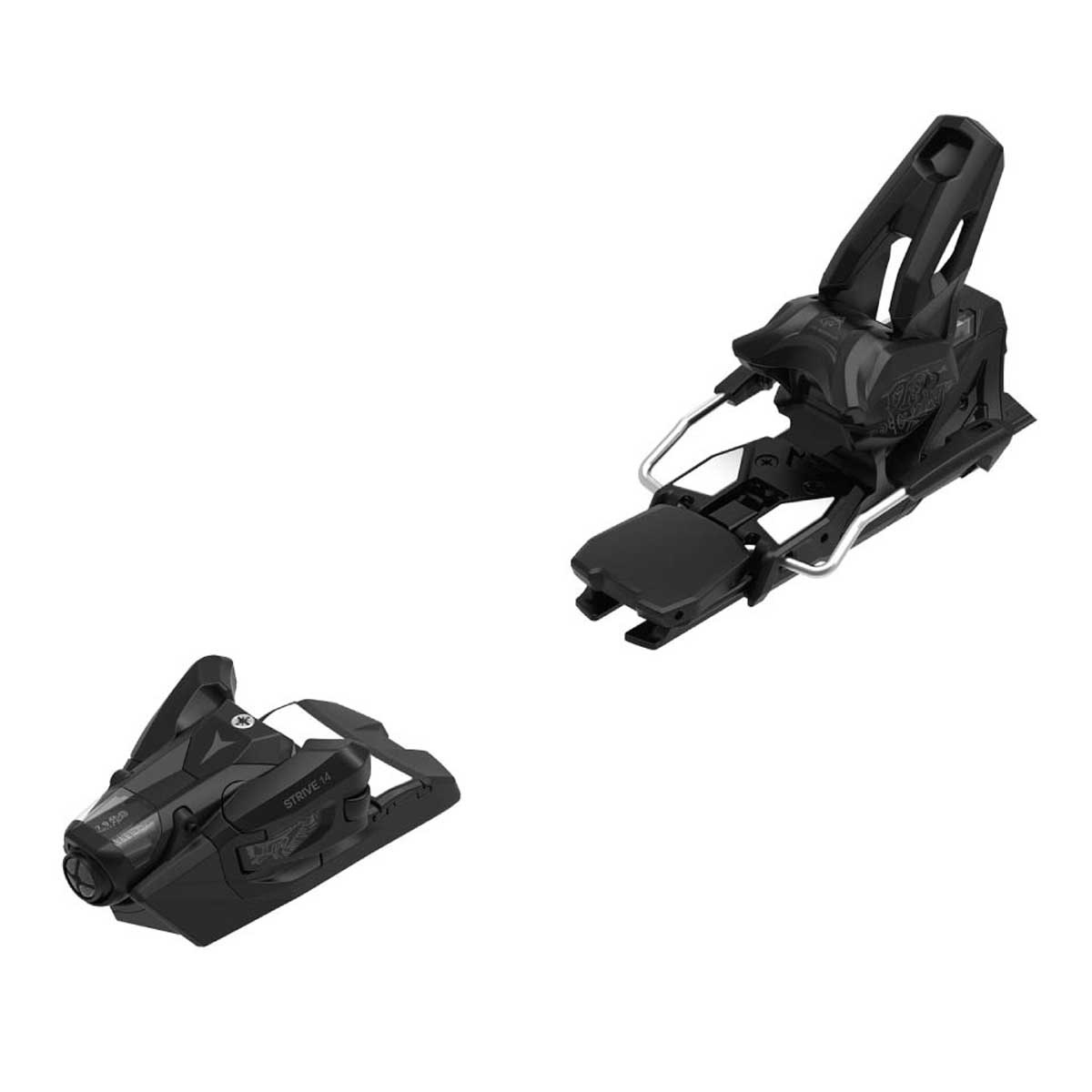 ATOMIC アトミック スキー ビンディングStrive 14 MNストライブ 14 MNArt. No. AD5002388COLOR・BlackDIN SCALE5-14Skier Weight Recom.58-140 kg127-309 lbsAdj. Range (mm)28Brake WidthD90, D100, D115Binding/Boot comp.MNBINDING WEIGHT1002gFEATURESLDN Toe3-Part HeelLow Profile ChassisLight ConstructionAutomatic Toe AdaptationLocking BrakesSnow ScraperAuto GripWalk CompatibleTUV certifiedCOUNTRYRomania※メーカー企画書の情報で商品登録を行っております。予告なしに商品名と仕様変更される場合がございます。