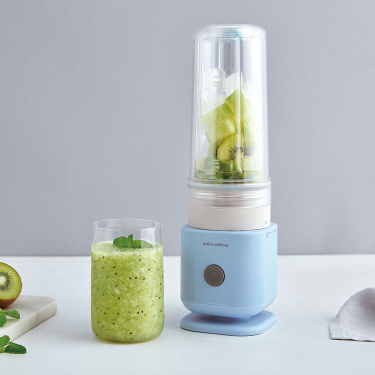 レコルト ソロブレンダー シエル RSB-4 recolte ブレンダー ミキサー 簡単 便利 コンパクト スムージー スープ オリジナル マイボトル ダブルウ...