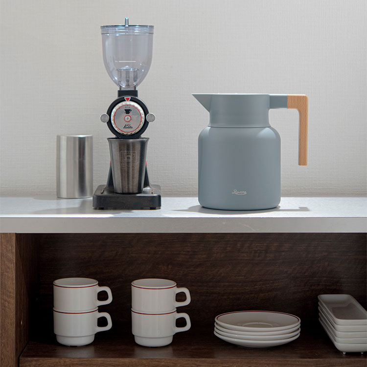 サーモジャグ キート1600 卓上ポット 1.6L【魔法瓶 リバーズ Rivers 保温 保冷 ポット 大容量 ティーポ..