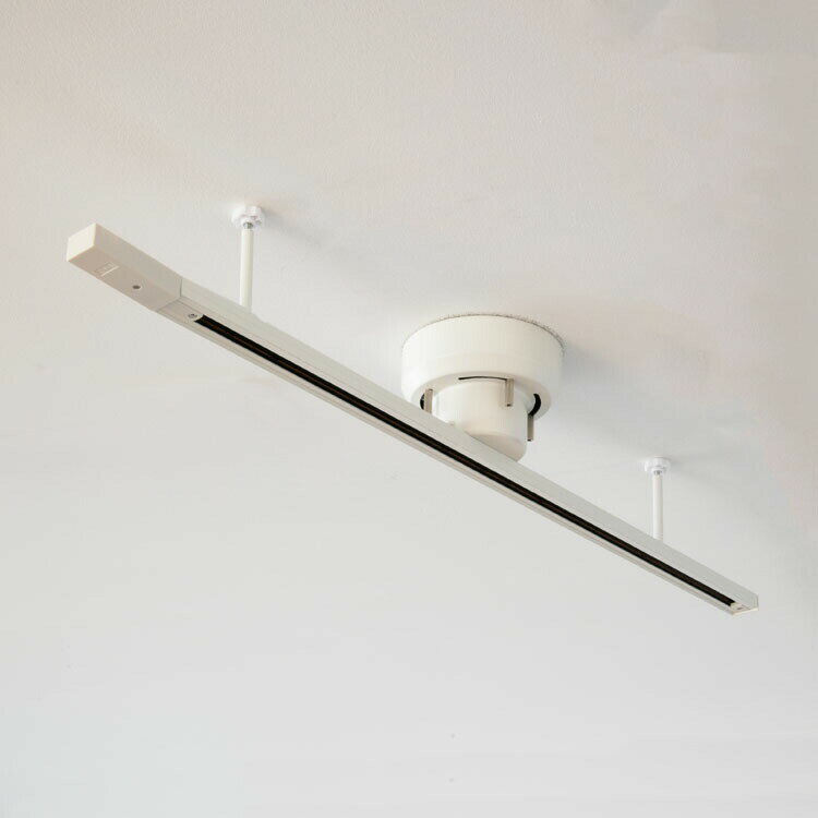 アクセサリー ライティングレール ダクトレール インテリアダクト 配線ダクト アクセサリー 黒 白 ブラ..