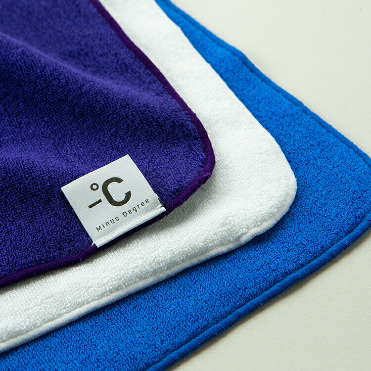 冷感タオル スポーツタオル -℃ MINUS DEGREE Sports マイナスディグリー【今治タオル クール 100pecent 冷却タオル フェイスタオル 冷感 涼感 おしゃれ ネッククーラー アウトドア ひんやりグッズ 運動会 防災グッズ かわいい 誕生日 バレンタイン プレゼント】