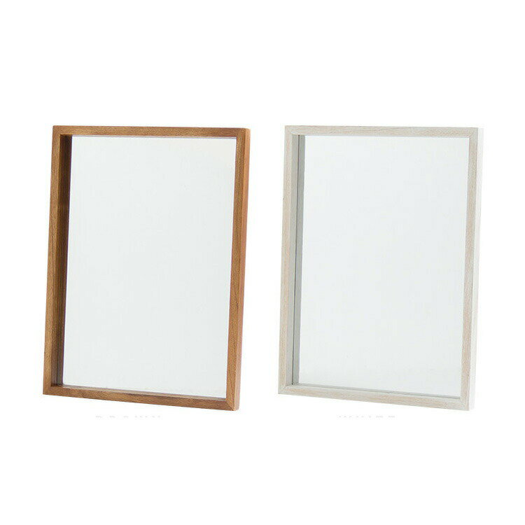 ボックスミラー 幅45 ザガ【ミラー 鏡 スタンド アンティーク ナチュラル テイスト 北欧 インテリア雑..