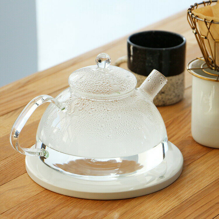 Rakuten - トレンドグラス Nova 1.2L【耐熱 ガラス 直火 電子レンジ 食洗機 透明 クリア Trendglas Jena おしゃれ かわいい やかん ケトル ポット ティー 大容量 ギフト 父の日 プレゼント】