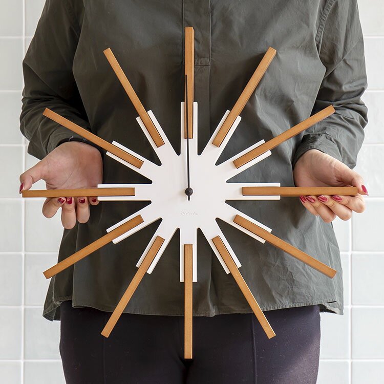 掛け時計 シリオ CL-3346 インターフォルム Sirio【壁掛け時計 スイープムーブメント 日用雑貨 リビング ダイニング おしゃれ かわいい アナログ 時計 デザイン インテリア時計 北欧 シンプル 新築祝い 誕生日 クリスマス プレゼント ギフト 掛時計】 3