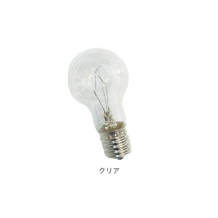 ▲E17 ミニクリプトン球 40W クリア 3球セット
