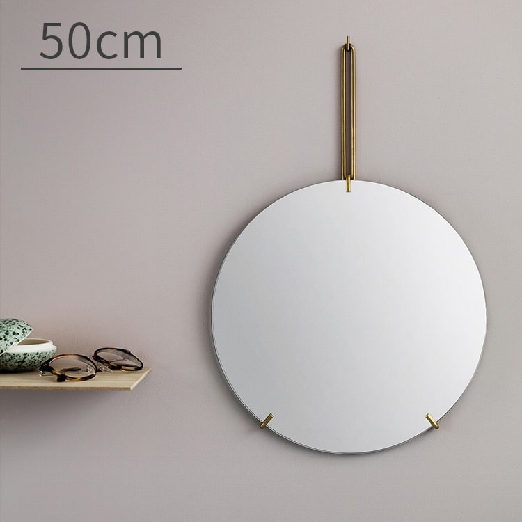 MOEBE �ࡼ�� ��������ߥ顼 ľ��50cm WALL MIRROR �ڥߥ顼 �� �ɳݤ� �� �Υ�ե졼�� ����ƥꥢ �̲� ����ƥꥢ���� ������� ��...