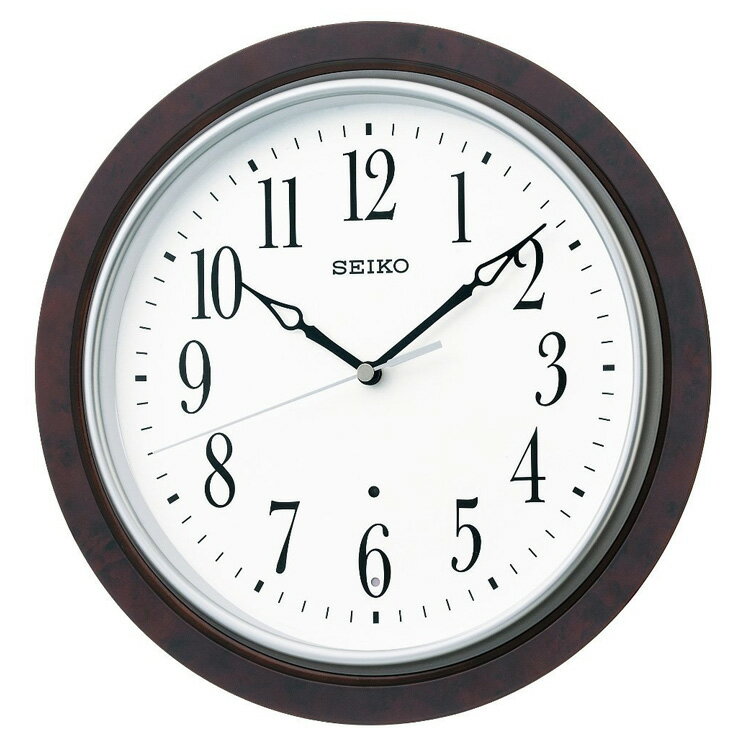 壁掛けフック特典有★電波時計 セイコー[SEIKO] KX391B【掛け時計 掛時計 時計 壁掛け時計 おしゃれ シンプル 電波 和モダン 北欧 電波時計 壁掛け 通販 壁時計 和風 壁掛け電波時計 インテリア ウォールクロック 新生活 結婚祝い 新築祝い】