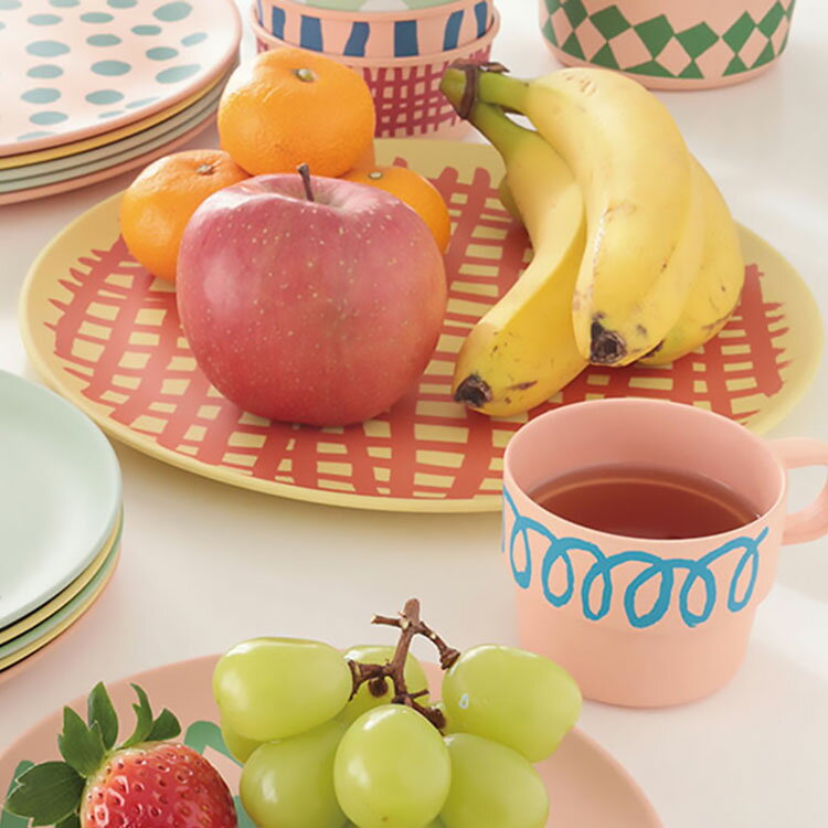 Goma バンブープレート LL【28cm 割れない 食器 お皿 子供 キッズ ベビー食器 おしゃれ かわいい アウトドア キャンプ ピクニック 誕生日 クリス...