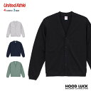 ユナイテッドアスレ UNITEDATHLE 10.0オンス コットン ジャージー ルーズフィット カーディガン メンズ レディース 黒/グレー/グリーン/ネイビ...