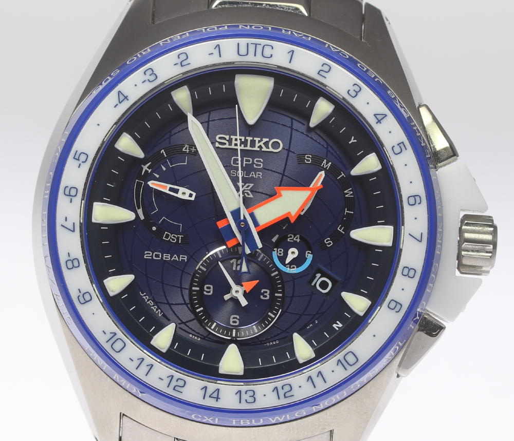 ★美品★【SEIKO】セイコー アストロン マリーンマスター オーシャンクルーザー 8X53-0AK0-2/SBED001 GPSソーラー メンズ【ev15】【中古】