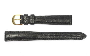 ☆美品☆【ROGER DUBUIS】ロジェデュブイ ラグ幅14mm ブラック レディース 腕時計用革ベルト【中古】