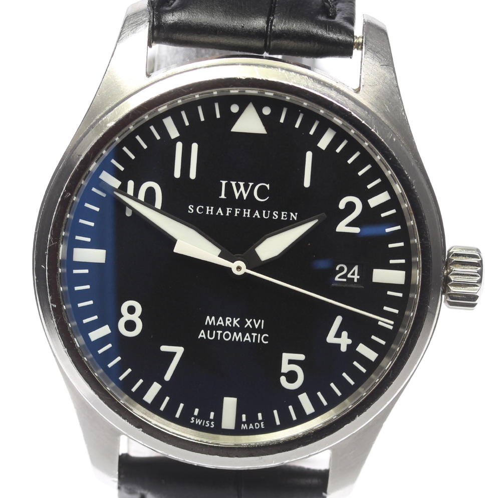 【IWC】パイロットウォッチ マークXVI IW325501 自動巻き メンズ【2024】【ev10】【中古】