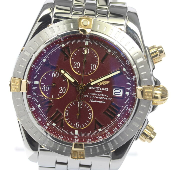 ☆良品【BREITLING】ブライトリング クロノマット エボリューション B13356 自動巻き メンズ【中古】