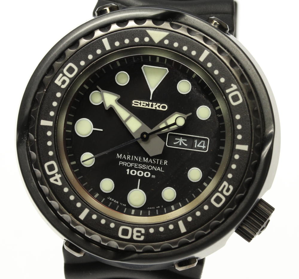 箱保付き【SEIKO】セイコー マリーンマスター デイデイト SBBN013 クォーツ メンズ