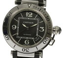 【CARTIER】カルティエ パシャ シータイマー W31077U2 自動巻き メンズ【ev05】【 ...