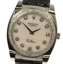 極美品★箱・保【ROLEX】ロレックス チェリーニ K18W...