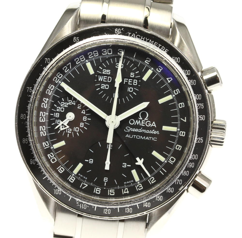 【OMEGA】オメガ スピードマスター トリプルカレンダー 3520.50 自動巻き メンズ【中古】