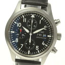 【IWC】パイロットウォッチ IW371701 デイデイト クロノグラフ 自動巻き メンズ【中古】