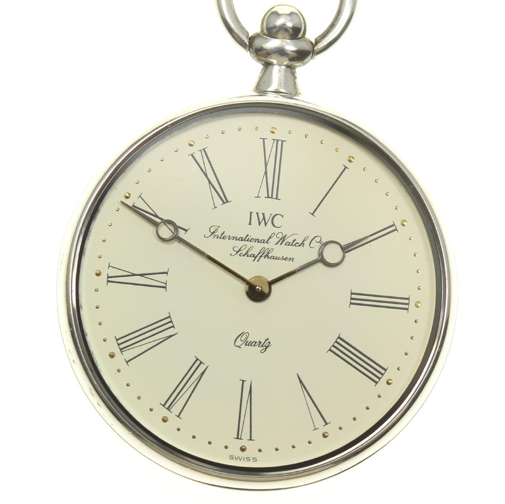 【IWC】インター 懐中時計 27mm クォーツ 【中古】