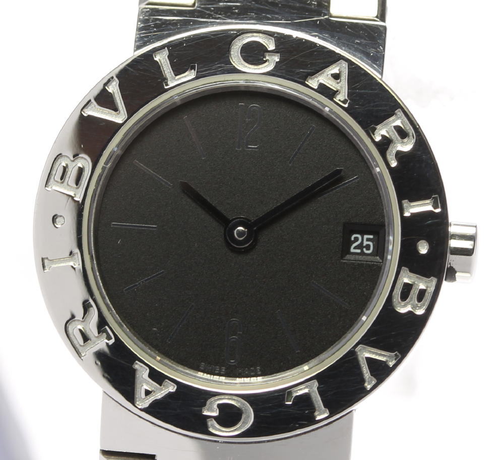 ☆良品【BVLGARI】ブルガリ ブルガリブルガリ デイト BB23SS クォーツ レディース【中古 ...