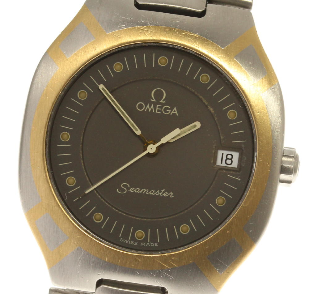 【OMEGA】オメガ シーマスター ポラリス クォーツ メンズ【中古】