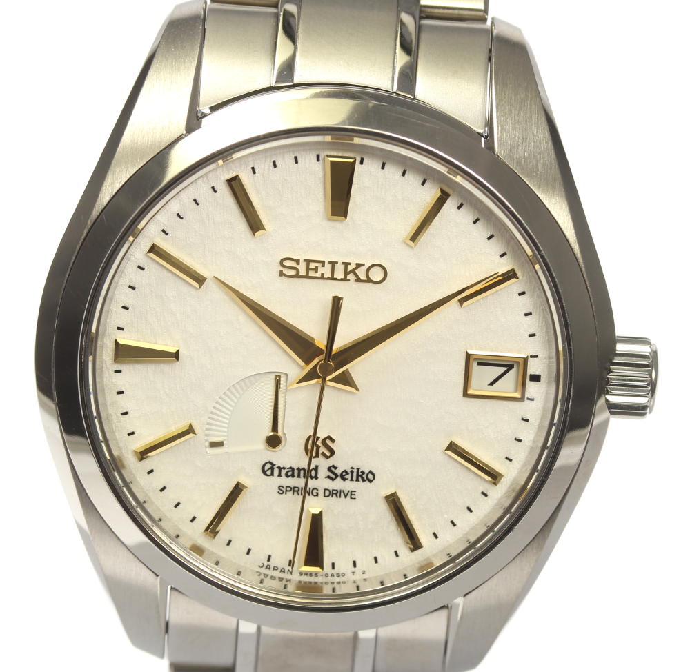 ☆メーカーOH済【SEIKO】セイコー グランドセイコー パワーリザーブ SBGA059/9R65- ...