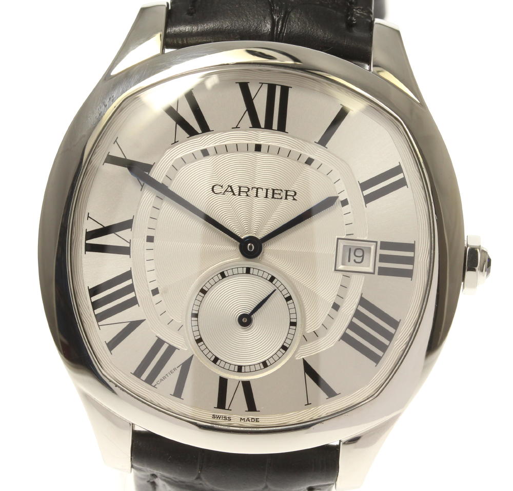 ☆良品☆箱付【CARTIER】カルティエ ドライブ ドゥ カルティエ CRWSNM0004 自動巻き ...