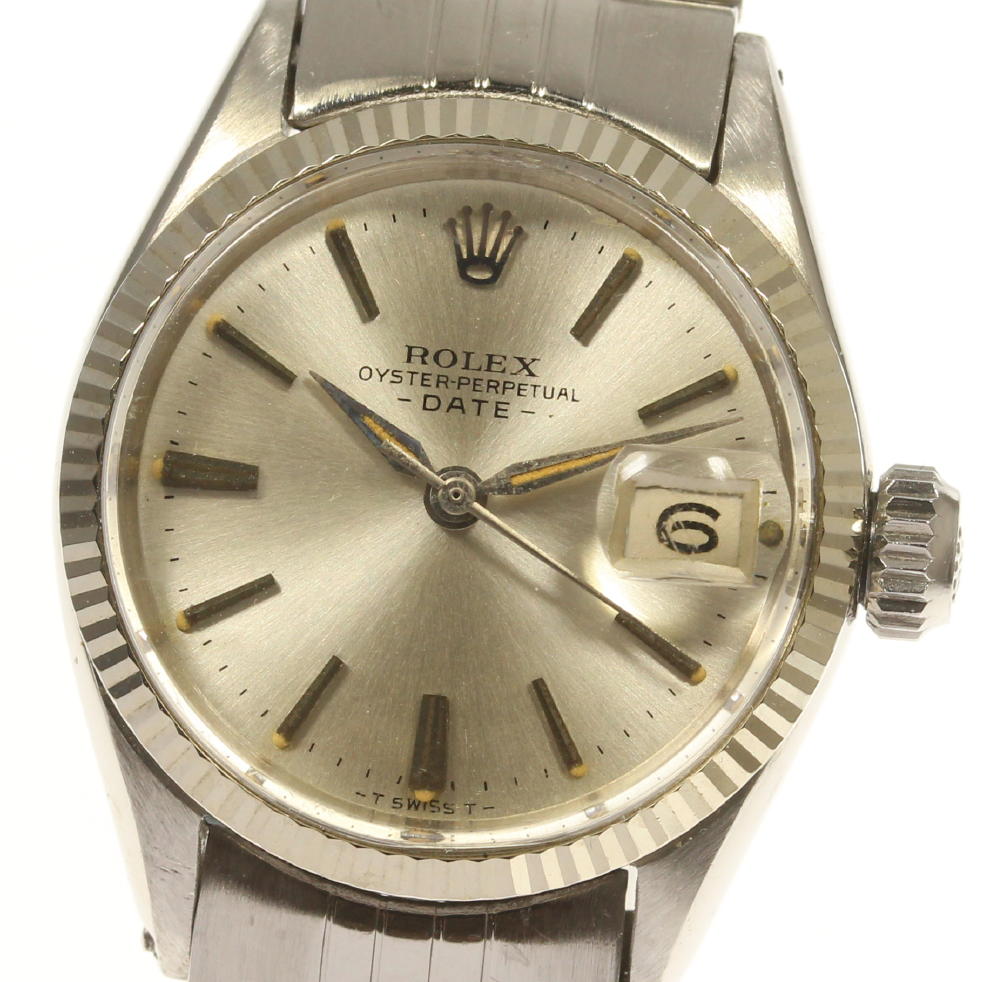 【ROLEX】ロレックス オイスターパーペチュアル デイト cal.1130 6517 自動巻き レディース【中古】