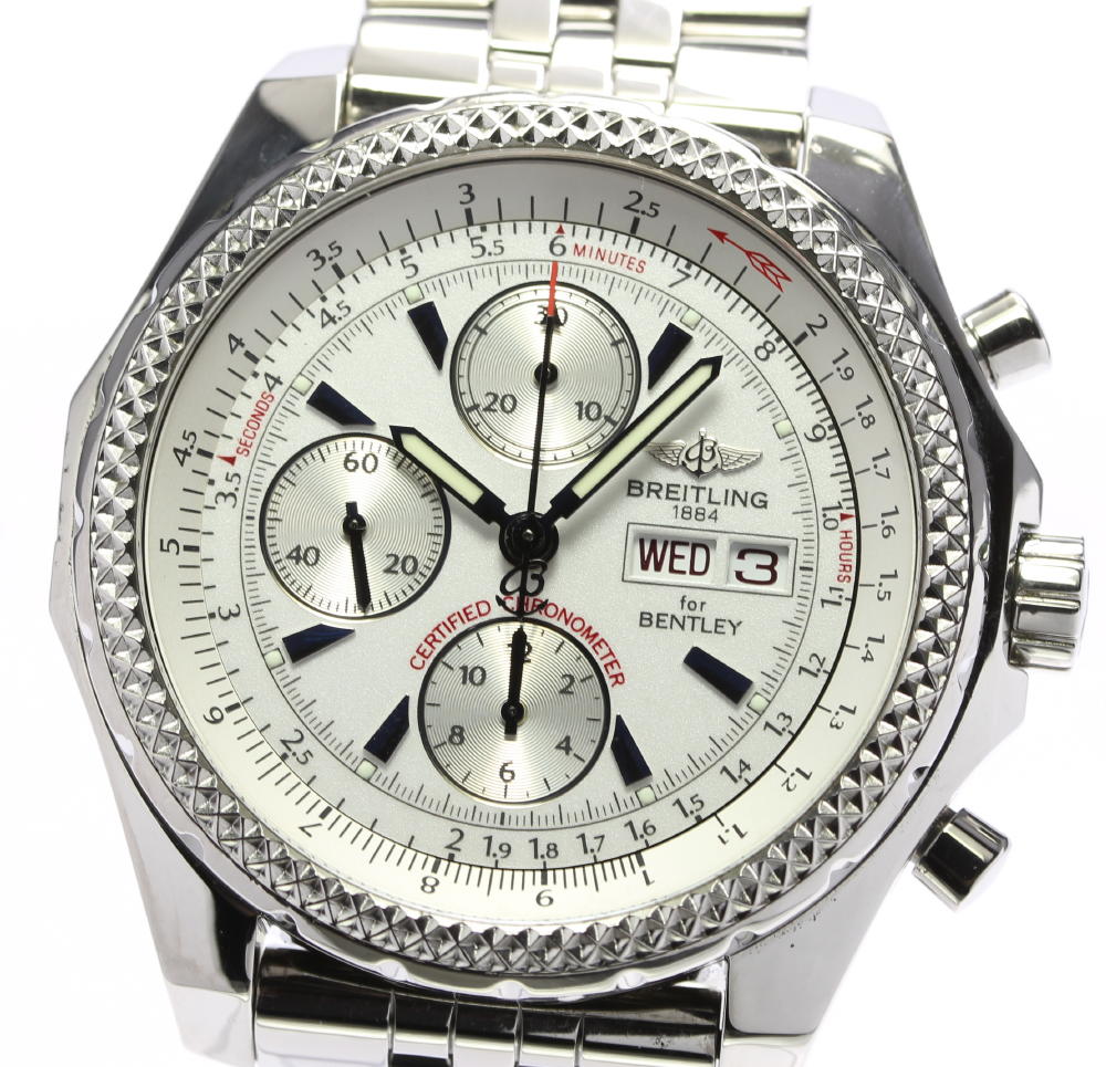 【BREITLING】ブライトリング ベントレー GT A13362 自動巻き メンズ【中古】