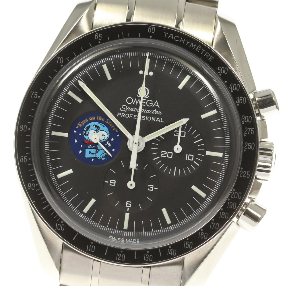 ☆美品【OMEGA】オメガ スピードマスター 3578.51 cal.1861 スヌーピー 5441本限定 手巻き メンズ【中古】のサムネイル