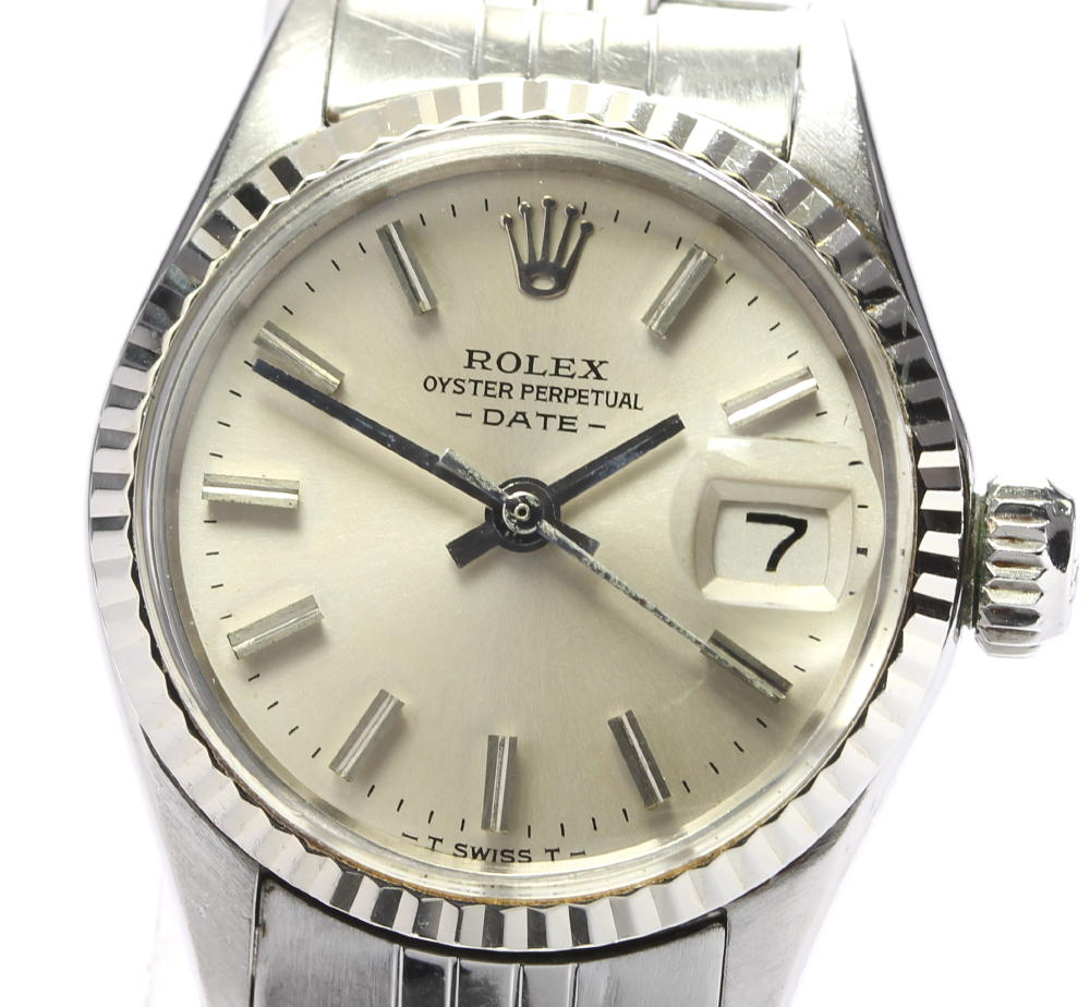 【ROLEX】ロレックス オイスターパーペチュアル デイト 6517 cal.1161 自動巻き レディース【中古】