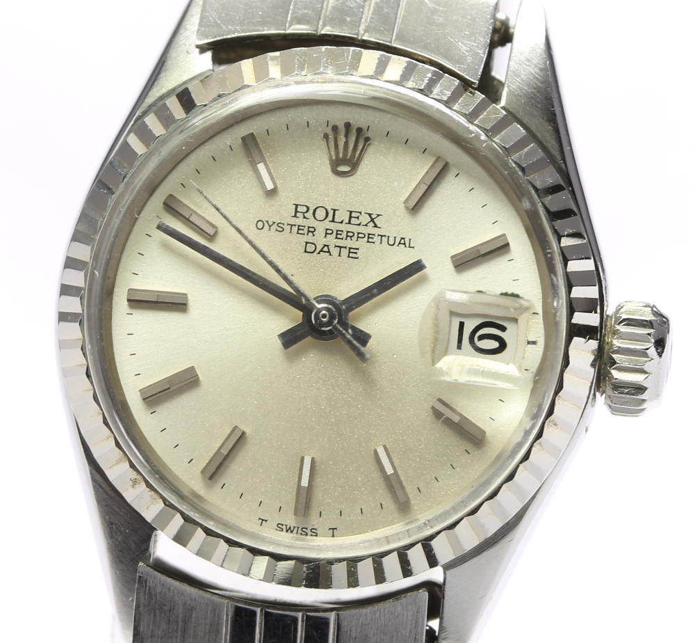 【ROLEX】ロレックス オイスターパーペチュアルデイト 6517 Cal.1161 自動巻き レディース【中古】