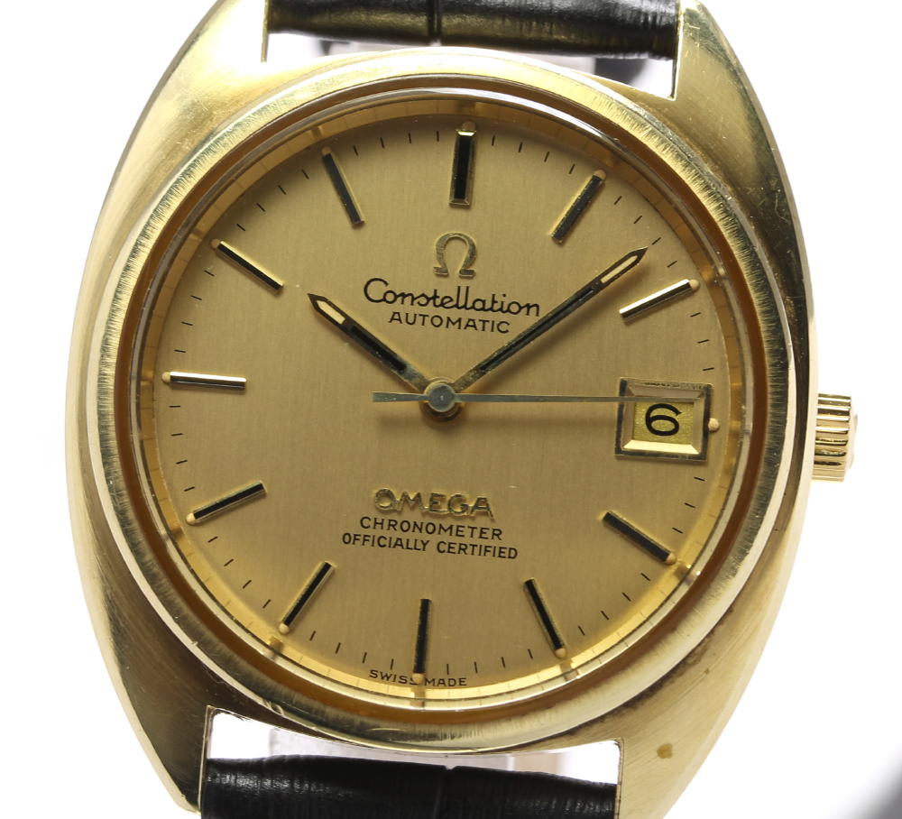 【OMEGA】オメガ コンステレーション デイト アンティーク cal.1011 自動巻き メンズ【中古】