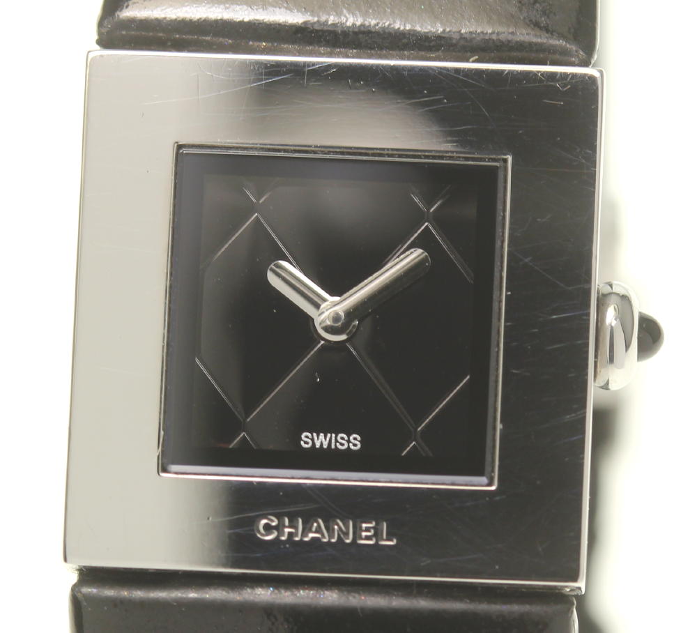 【CHANEL】シャネル マトラッセ クォーツ レディース【中古】