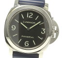 【PANERAI】パネライ ルミノールベース PAM00112 手巻き メンズ【中古】