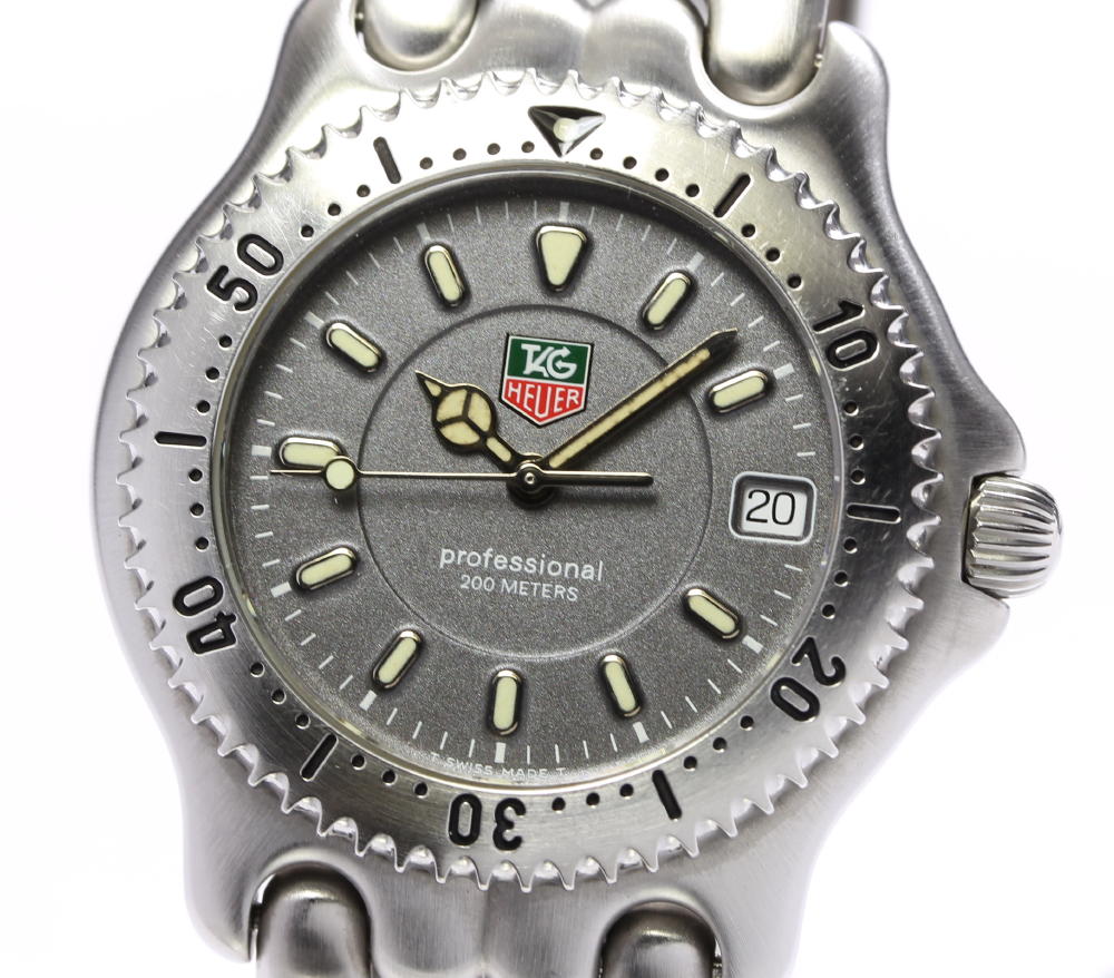 TAG HEUER S / el date WG1113-0 Quartz Men #442 | eBay