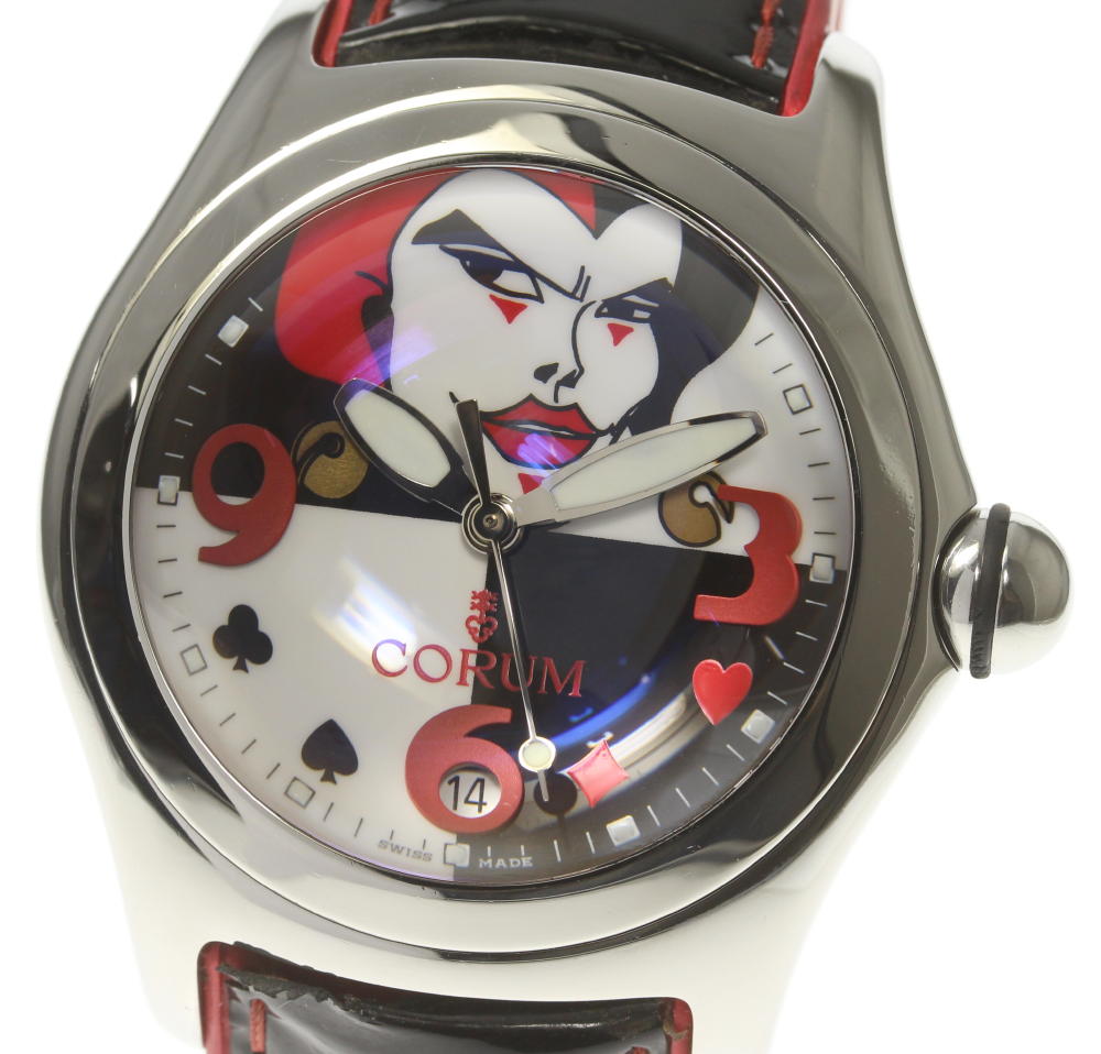 ※ブレス訳あり品【CORUM】コルム バブル ジョーカー 777本限定 82.240.20 自動巻き ...