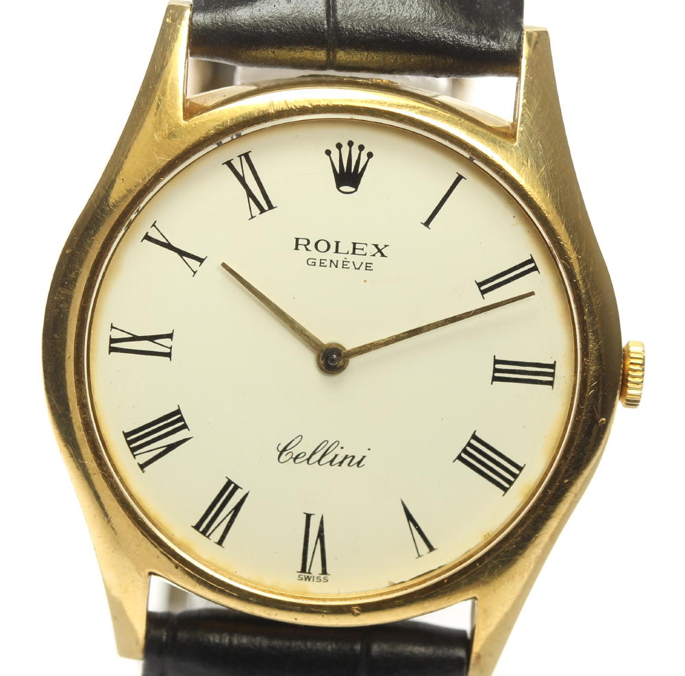 【ROLEX】ロレックス K18YG チェリーニ cal.1600 手巻き メンズ【中古】