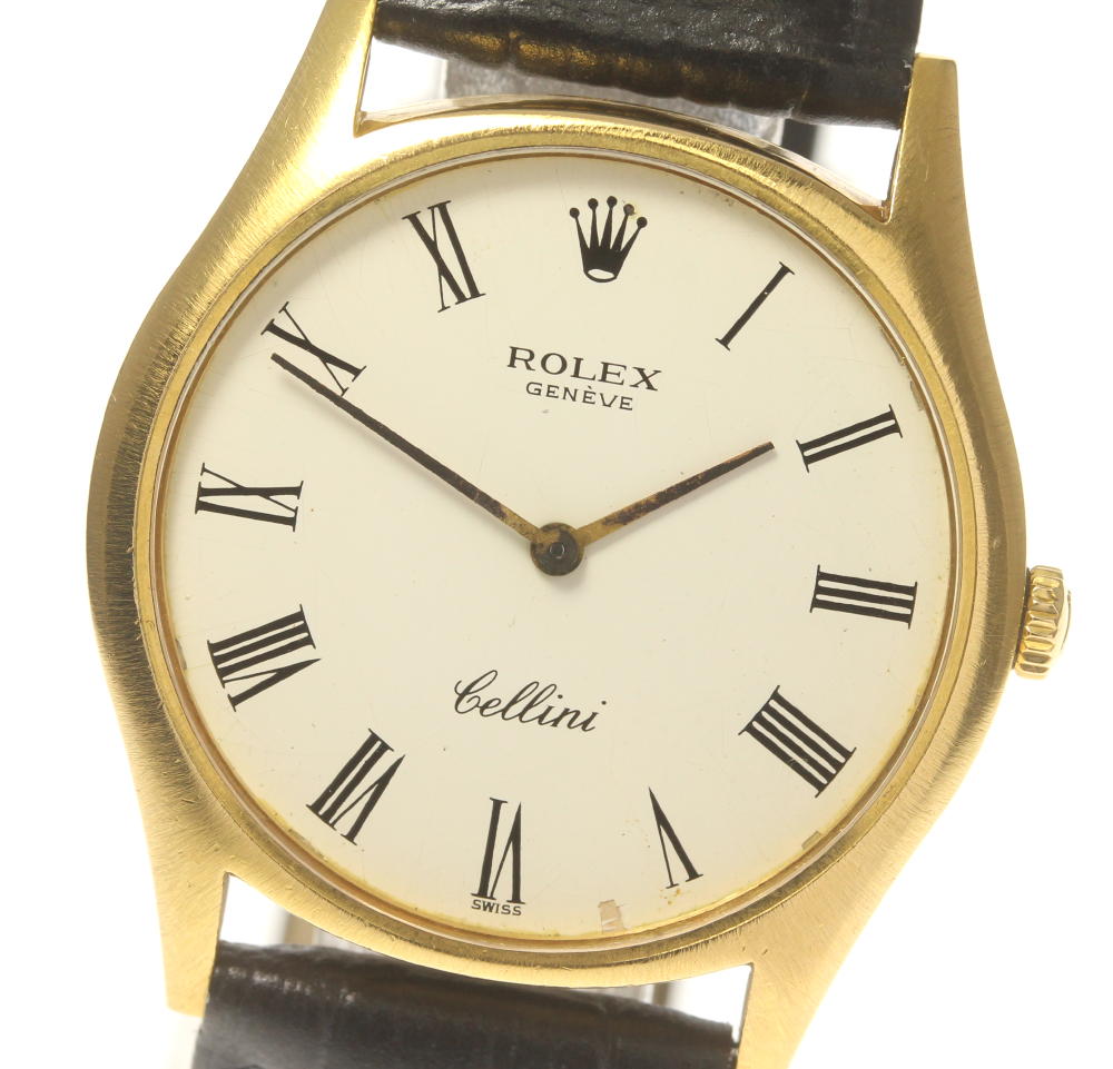 【ROLEX】ロレックス チェリーニ K18YG cal,1600 手巻き メンズ【中古】