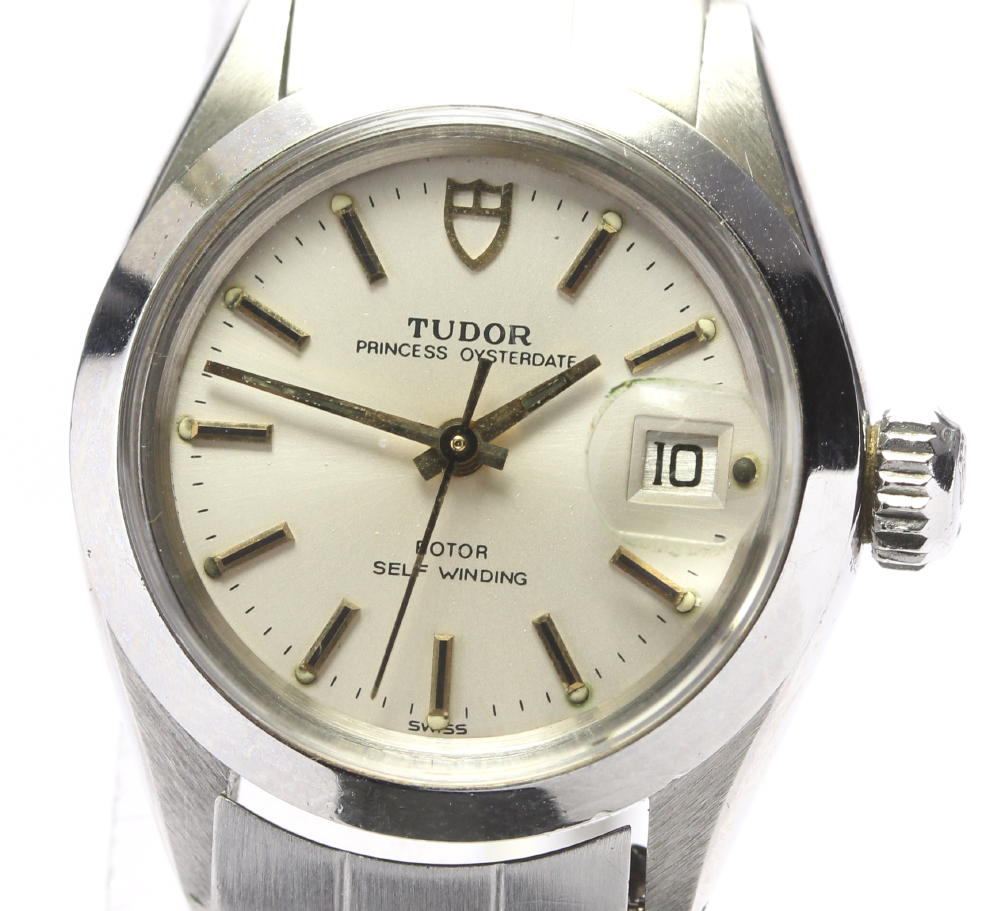 【TUDOR】チュードル プリンセスデイト 92400 cal,2671 自動巻き レディース【中古 ...