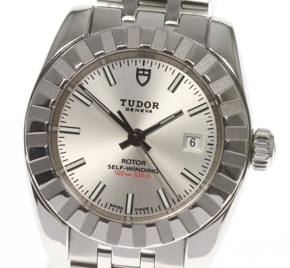 ☆良品【TUDOR】チュードル クラシックデイト 22010 Cal.2671 自動巻き レディース ...