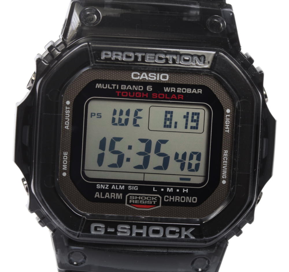 ☆美品【CASIO】カシオ G-SHOCK RM Series GW-S5600-1JF ソーラー電 ...