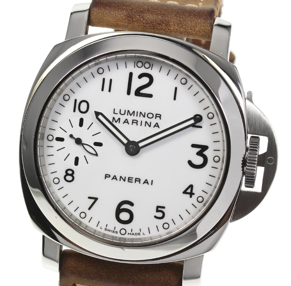 【PANERAI】パネライ ルミノールマリーナ スモールセコンド PAM00113 手巻き メンズ【 ...