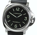 【PANERAI】パネライ ルミノールベース PAM00112 手巻き メンズ【中古】