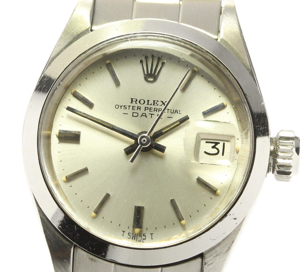 【ROLEX】ロレックス オイスター パーペチュアル デイト 6916 cal,2030 自動巻き レディース【中古】