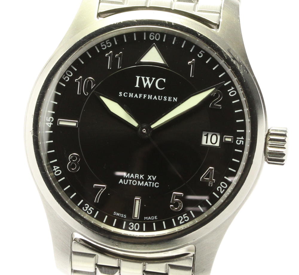 保付き【IWC】スピットファイヤー マークXV デイト IW325311 自動巻き メンズ【中古】