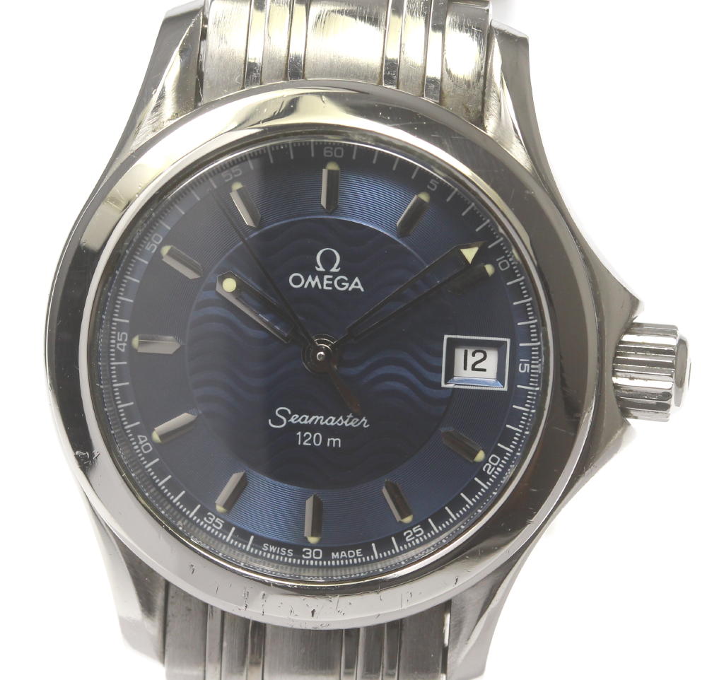 【OMEGA】オメガ シーマスター120 2581.81 クォーツ レディース【中古】