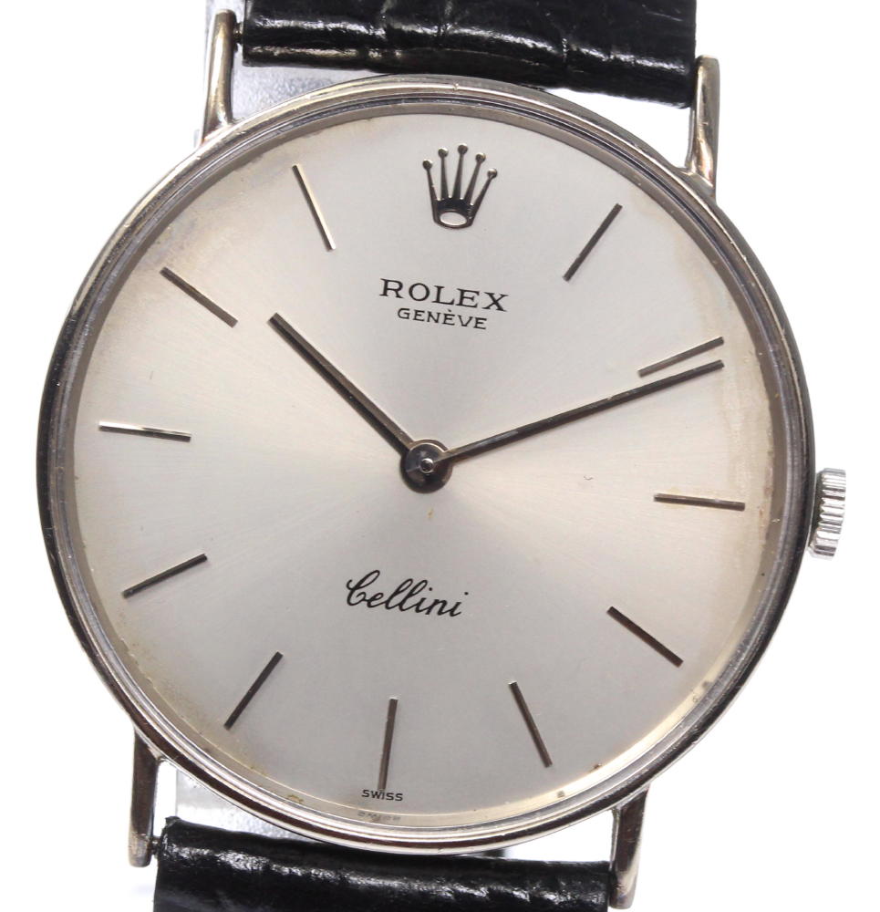 【ROLEX】ロレックス チェリーニ K18WG cal.1600 手巻き メンズ【中古】